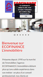 Mobile Screenshot of ecofinancelimmobiliere.be